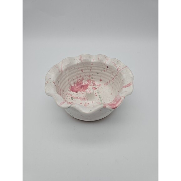 Fox Creek Apple Baker  Vintage Pottery 1992 Signed - Picture 1 of 8